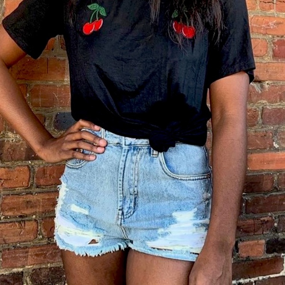 Jean shorts